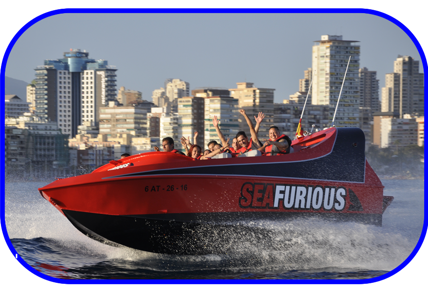 Benidorm Jet Boat Sea Furious