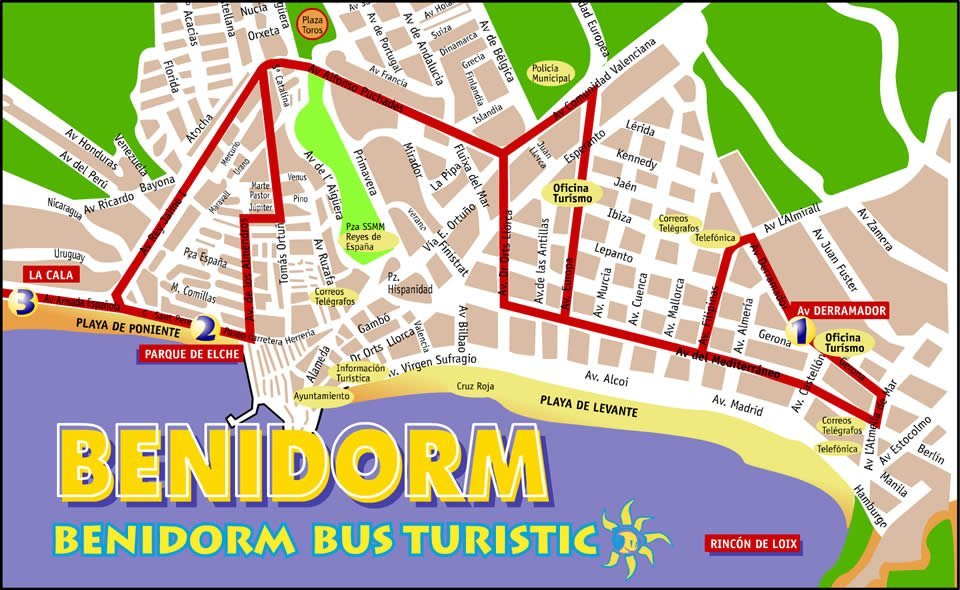 Caso Ahora Maletero Benidorm Bus Routes Map Fielmente Eslogan Seguro