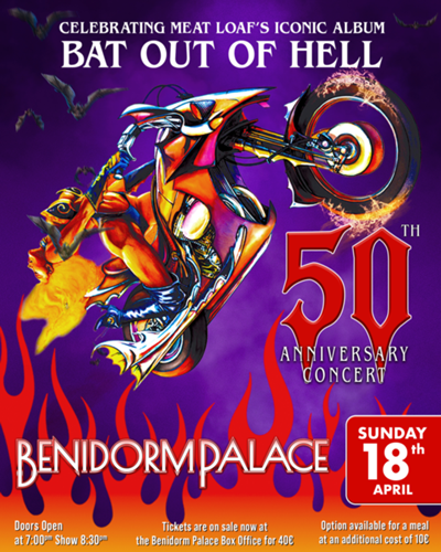 Bat out of hell BenidormPalace