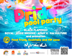 Benidorm pride pool party